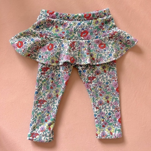 Rockets of Awesome Ditsy Floral Skirted Leggings, 18-24m - Picture 3 of 5